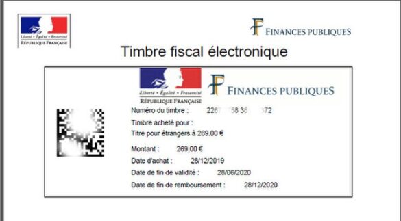 Comment Acheter Un Timbre Fiscal électronique ? | ADC Paris Nord Est